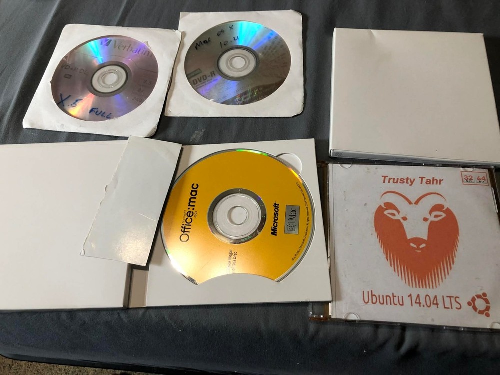 software discs osx ubuntu lot
