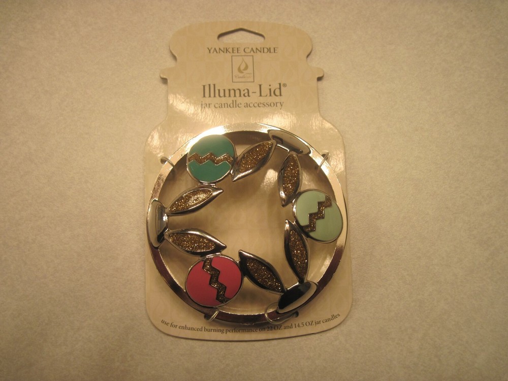 YANKEE CANDLE EASTER EGGS AND BUNNY  ILLUMA LID