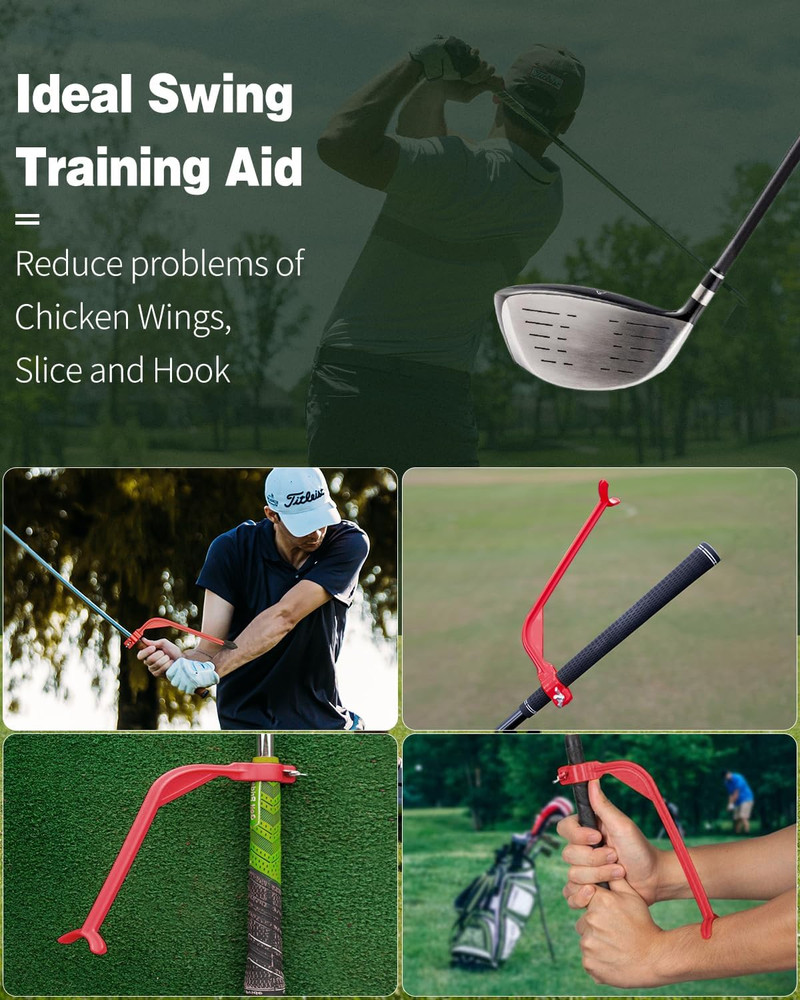 Golf Swing Training Aid Wrist Hinge Corrector Arm Posture Trainer Tool Beginners