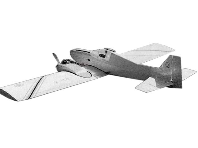 2 to Tango Twin Engine 62" WS RC Model Airplane Printed Plans & Templates