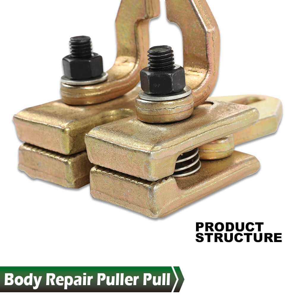 5 Ton Self-Tightening Frame Auto Body Repair Pull Back Clamp Puller Dent Tool