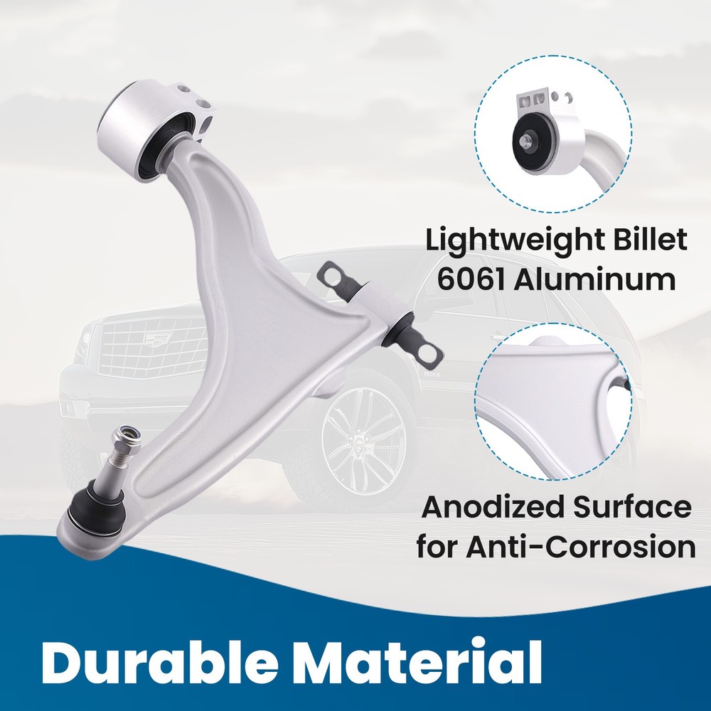 Suspension 2pcs Front Lower Control Arm Left & Right for 2010-2016 Cadillac SRX