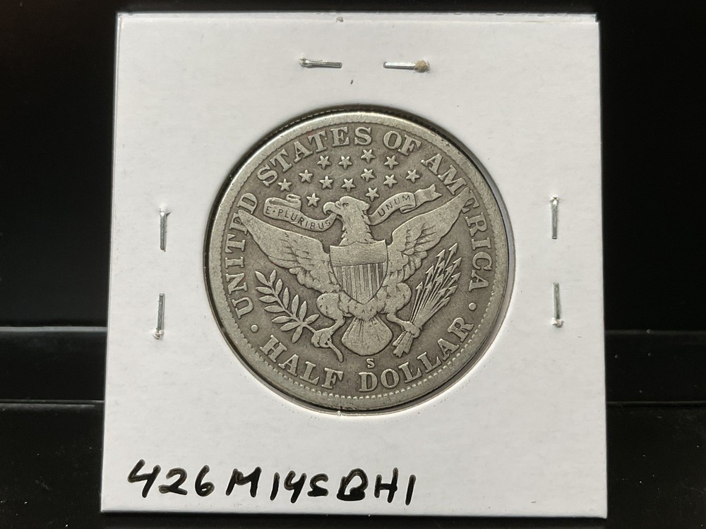 1914-S Barber Half