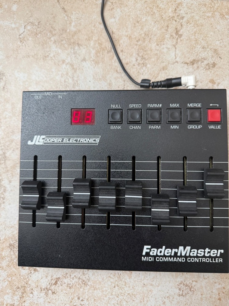 JL Cooper Electronics Midi Command Controller FaderMaster