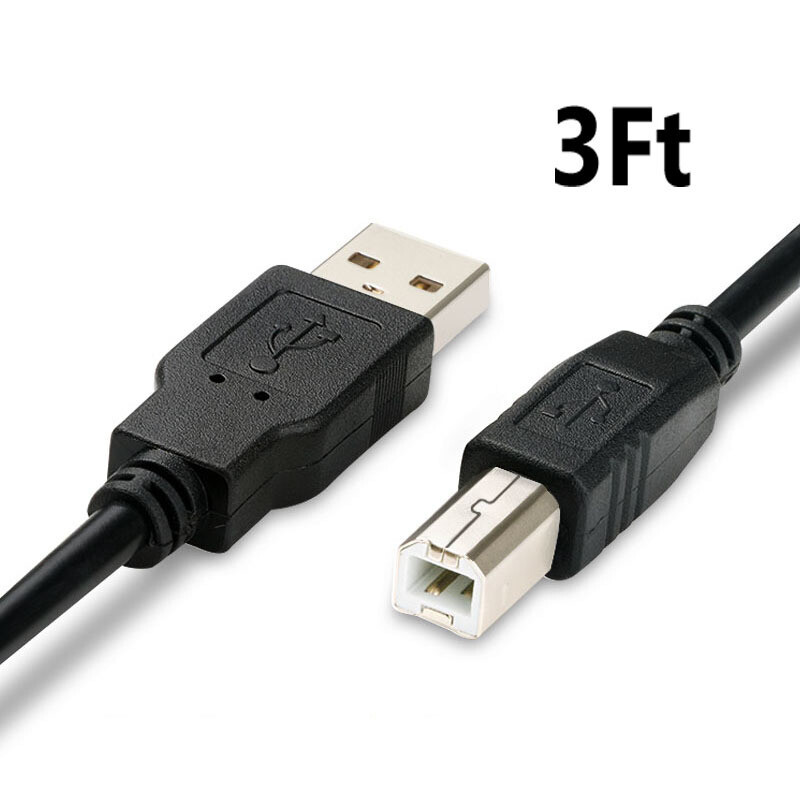3Ft USB Data Cable Cord for Maxtor 3200 Personal Storage External Hard Drive