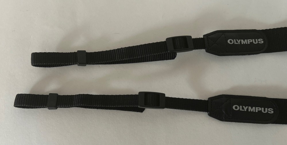 OLYMPUS Black Adjustable Camera Neck/Shoulder Strap