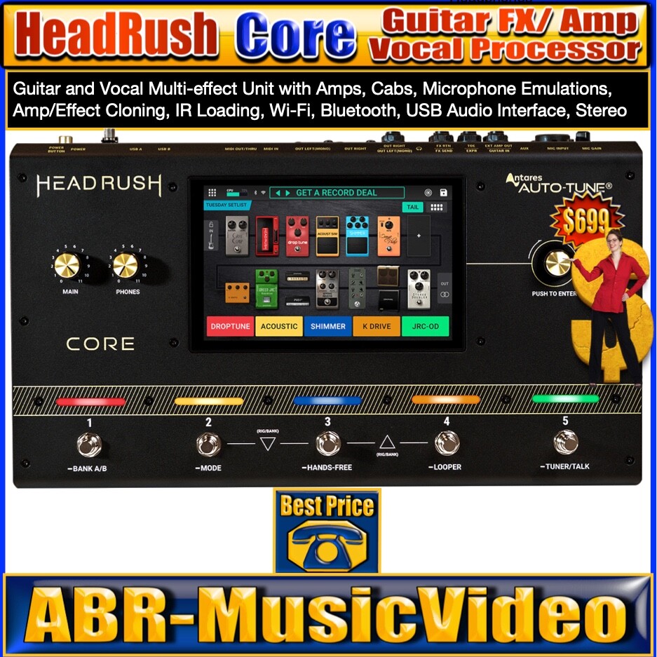 HeadRush Gigboard Multi-effects Guitar Multi Effect Processor Pedal