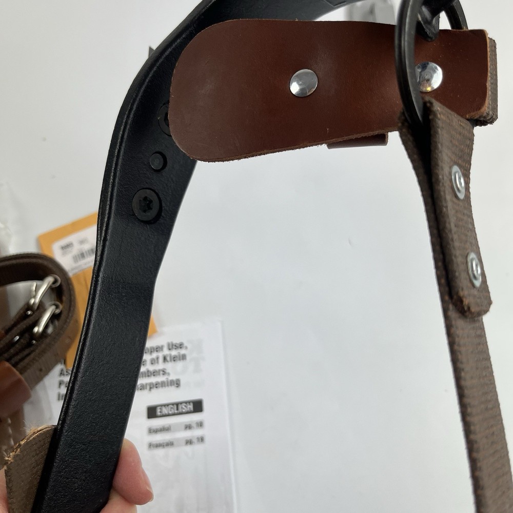 Klein Tools CN1986AR Pole Climbers with 1-9/16-Inch