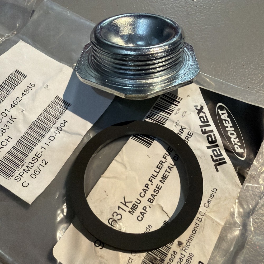 MBU Modern Burner Unit Fuel Tank Cap REIKE Teleflex 7310-01-462-4865 1-3/4" A-5