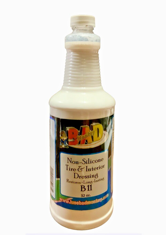 B ~ 11 Bad Monkey Non ~ Silicone Tire & Interior Dressing Quart