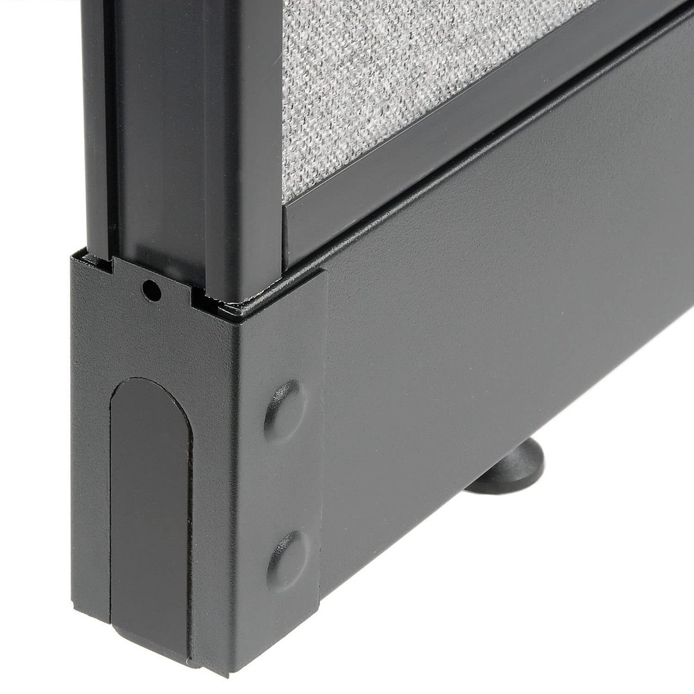 Steel End Base Cap for Interion Office Partition Panels