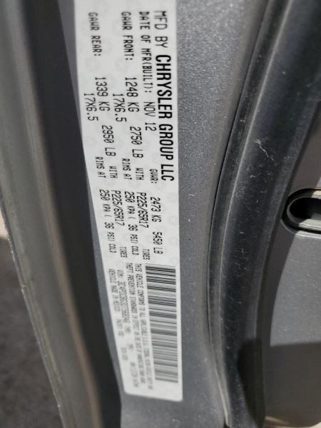 Speedometer Cluster MPH Fits 13 JOURNEY 643256