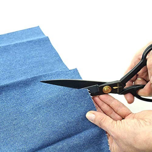 8" Heavy Duty Tailor Scissors - Sharp Fabric & Leather Cutting Shears for Sewing
