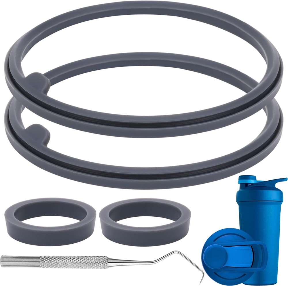 5PCS Replacement Gaskets for BlenderBottle Strada - Odor-Reducing Design