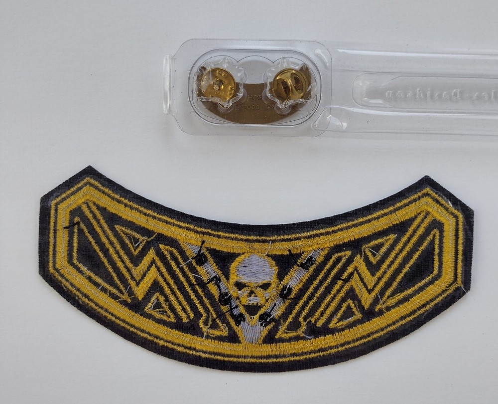 2012 Harley-Davidson HOG (Harley Owners Group) Rocker Patch And Pin