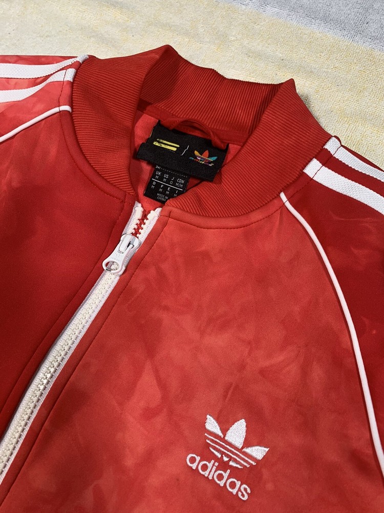ADIDAS Human Race Pharrell Track Jacket RED MEDIUM