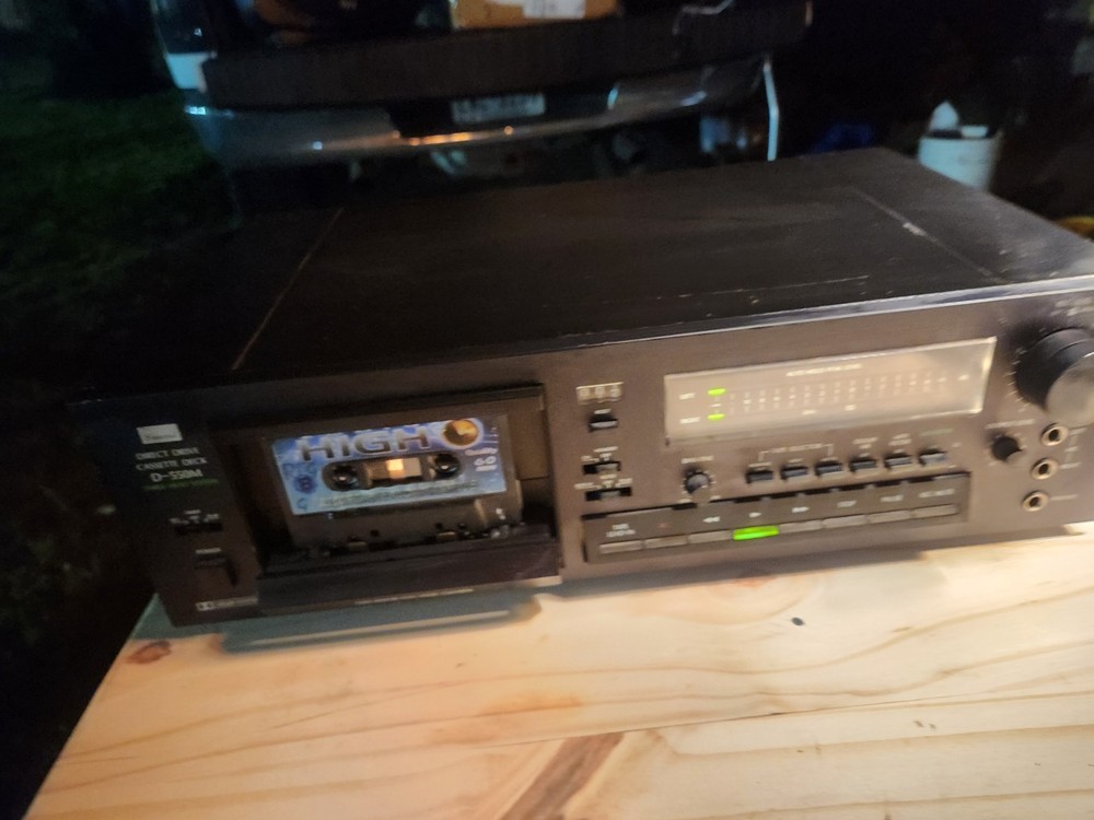 🔥 Rare Sansui D-550M Cassette Deck. Tested Working 💪 🔥