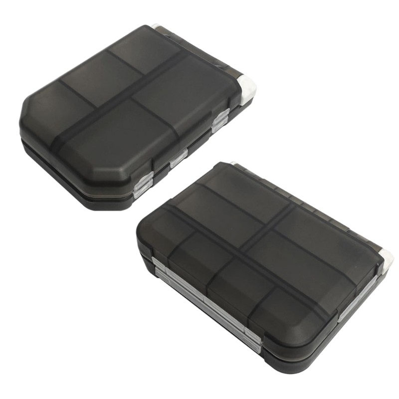 Double Sided Lures Hook Organizers Plastic Storage Case Baits Accessory Box