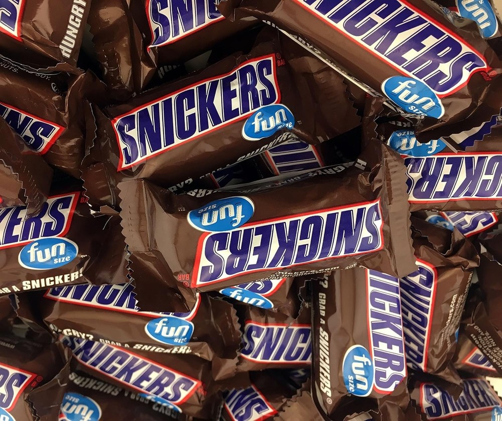 Snickers Fun Size Candy Caramel Chocolate Bar 2 lb
