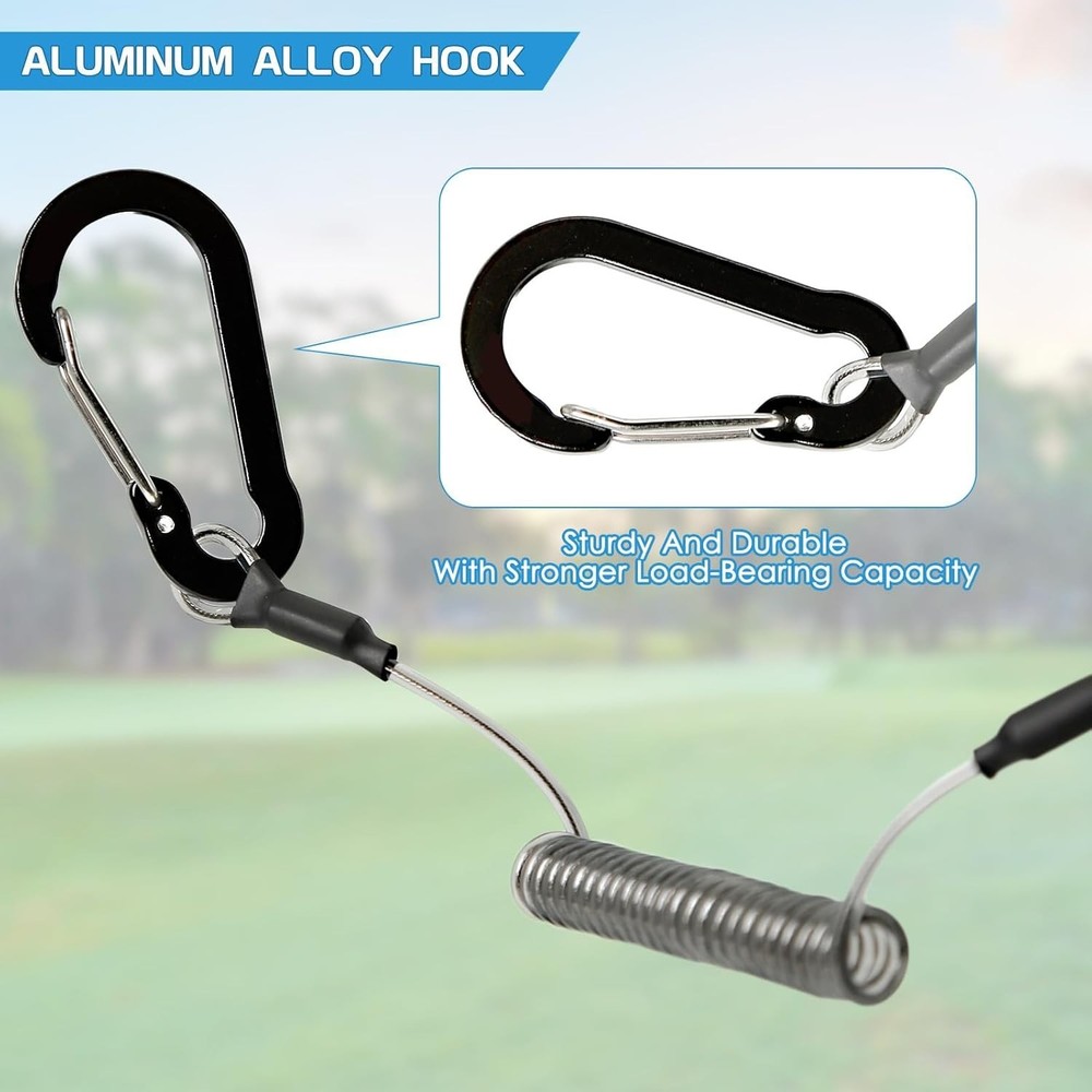 Lightweight Waterproof Rangefinder Tether - Stretchable Lanyard for Adventurers