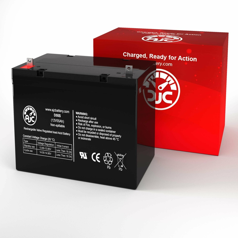 CSB EVX12520 12V 55Ah UPS Replacement Battery