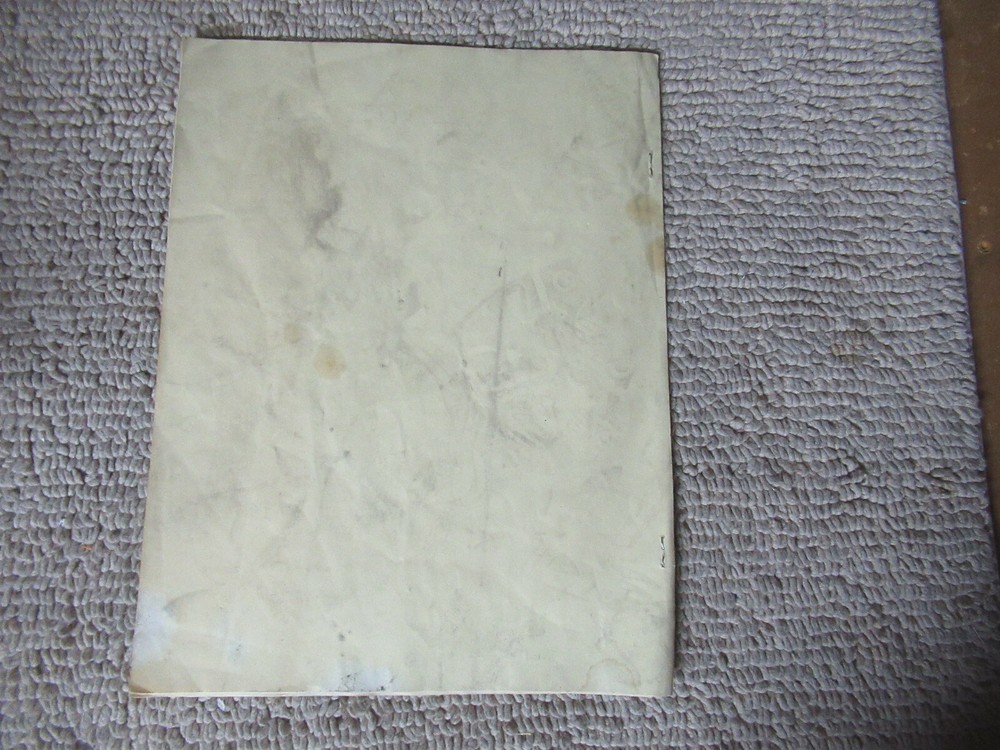 original SPEED BUGGY DATA EAST arcade video game owners manual