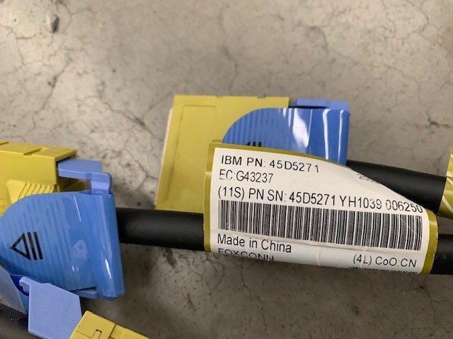 45D5271- 2x IBM 3.0 Meter 12X DDR Cable