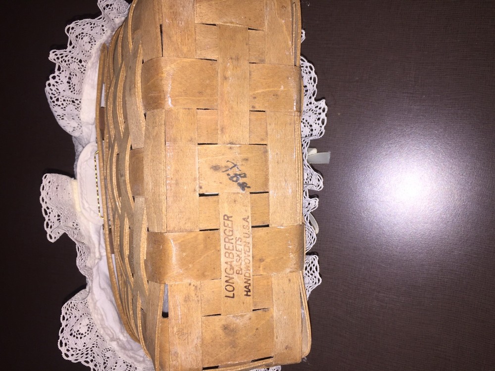 longaberger basket With Skirt.