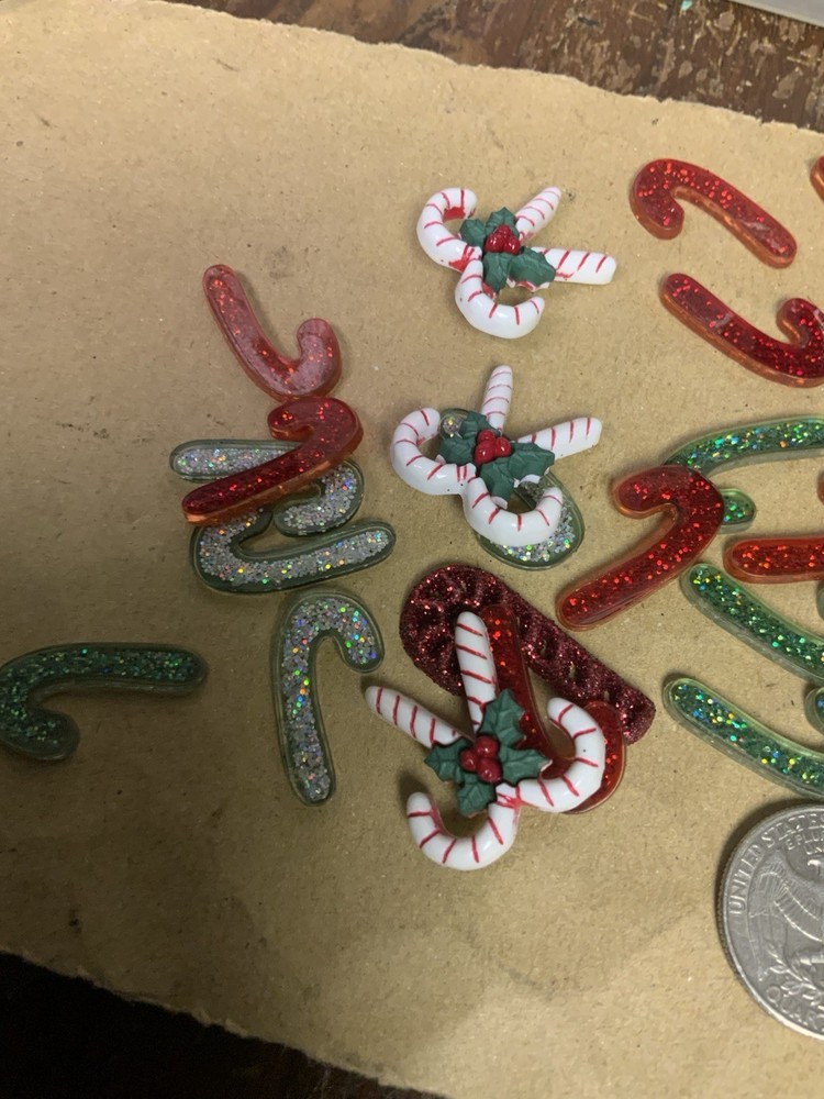 Crafts Candy Cane Embellishments