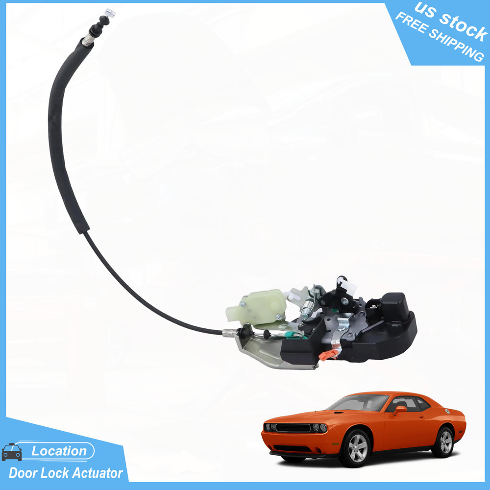 Front Driver Left Door Lock Latch Assembly Actuator For 11-2014 Dodge Challenger