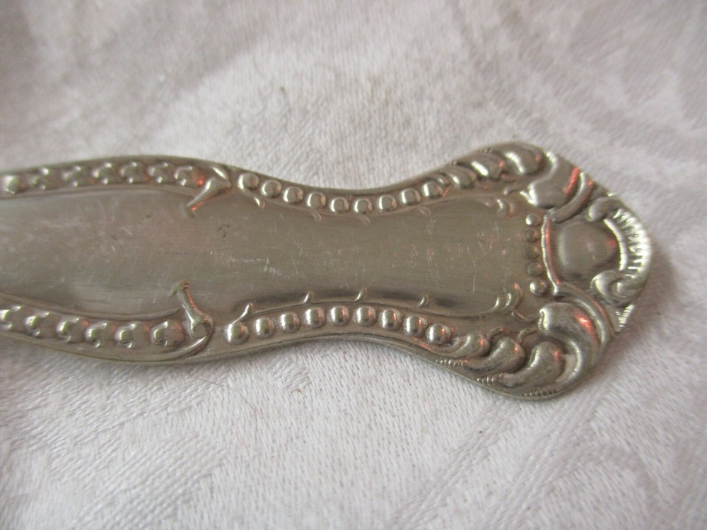 Antique 1900 Oneida Extra Silver Plate Teaspoon Bernice