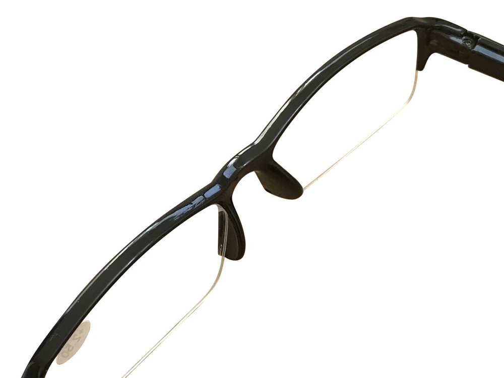 4 Pack Mens Half Frame Blue Light Blocking Reading Glasses Spring Hinge Readers
