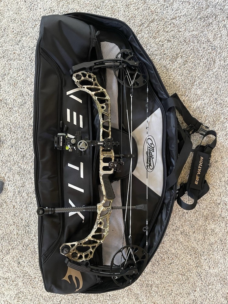 Mathews Vertix LH Compound Bow- - Loaded