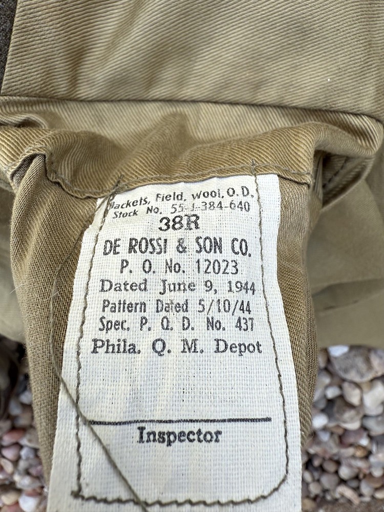 WW2 26th & 84th Infantry division ID Named Jacket with copy papers