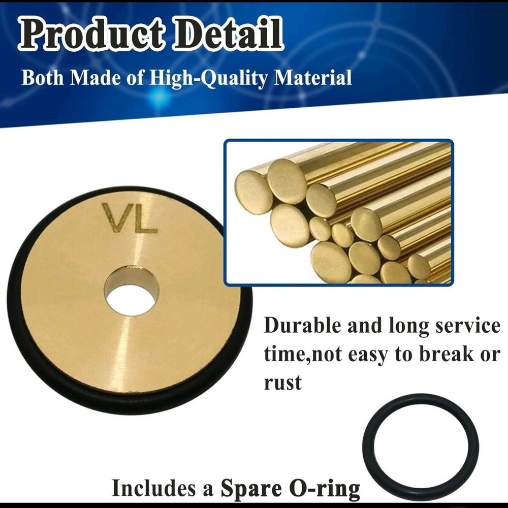 77707-1461 Brass Natural Gas to Propane Conversion Kit with Gasket