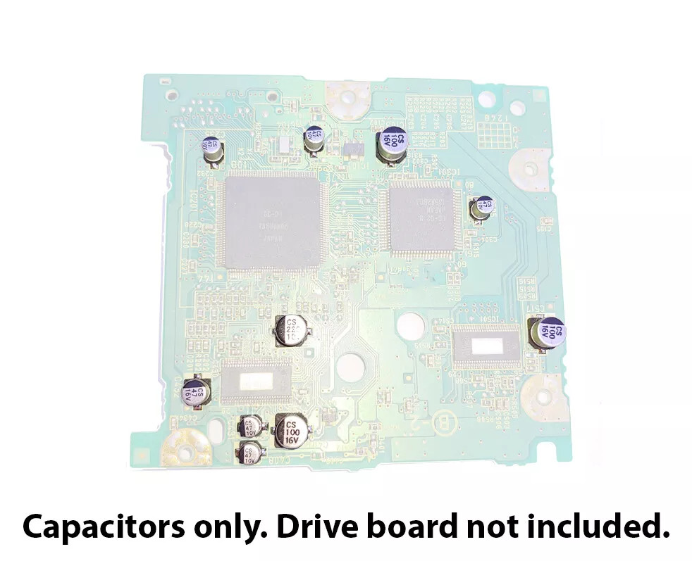 ‌High-Quality For GameCube Disc Drive Capacitor Replacement Set‌