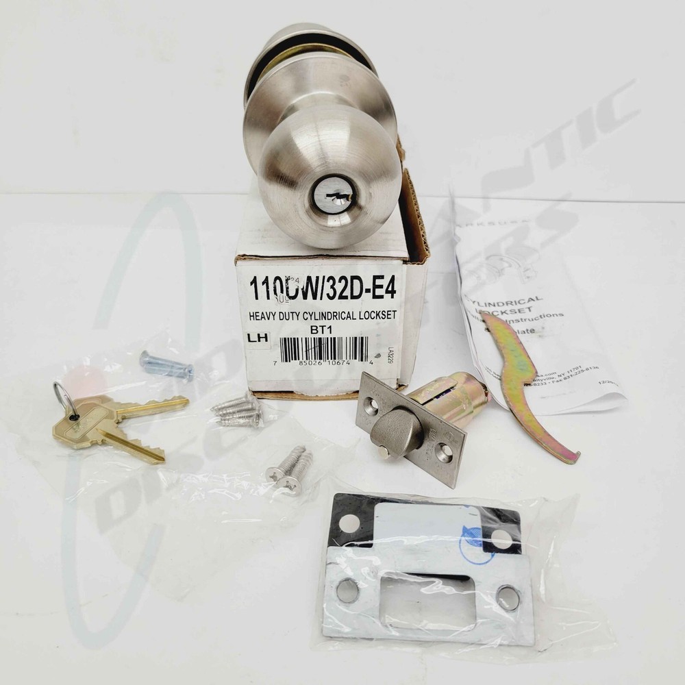 Marks 110DW/32D-E4 Heavy Duty Cylindrical Lockset Keyed Both Sides