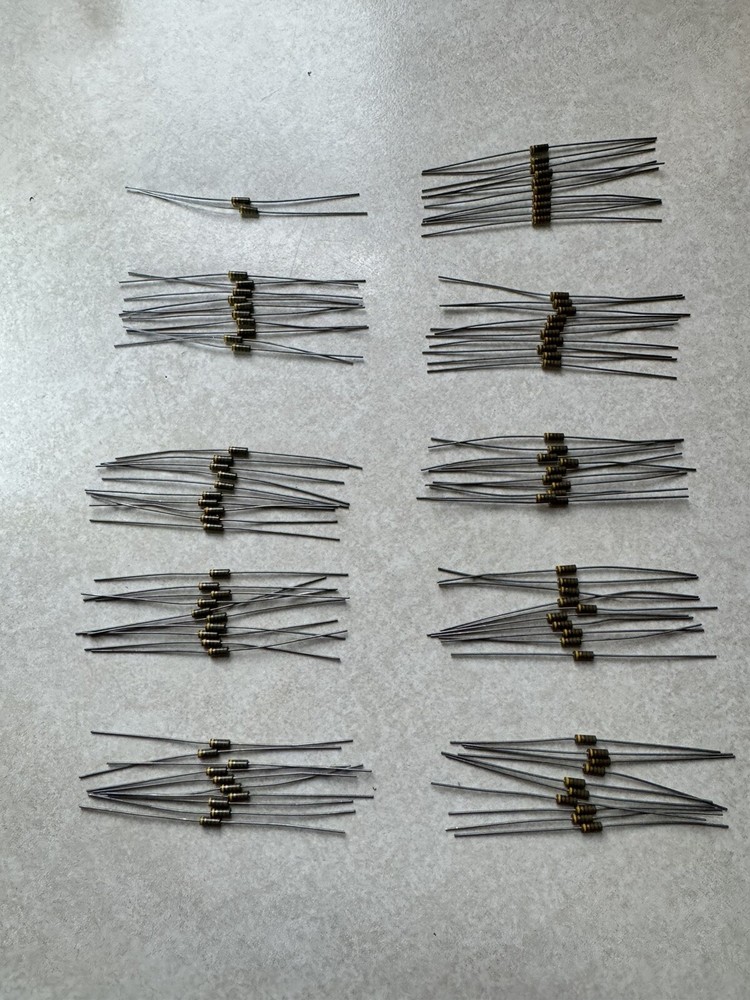 5.1 Mega Ohm 1/8 Watt Resistor 10 for $2.99