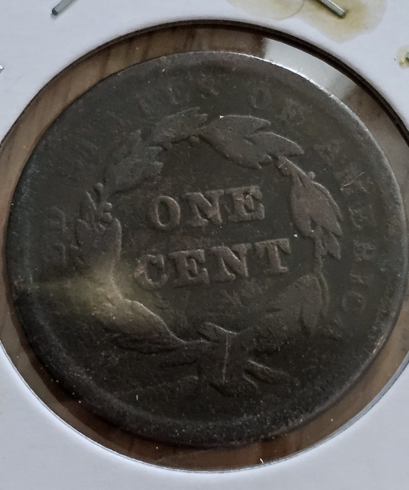 1842 Large Cent Small Date G