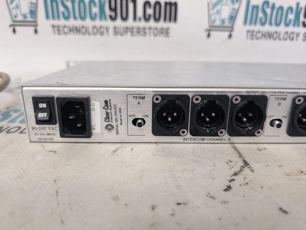 Clear-Com Intercom Beltpack & Headset System - 9x TW502 TWC-10A PL Pro MS-232