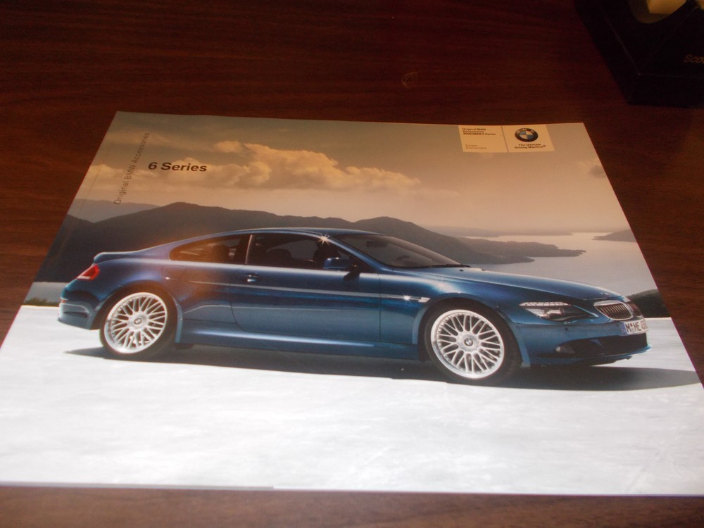 2008 BMW 6-Series Accessories Catalog