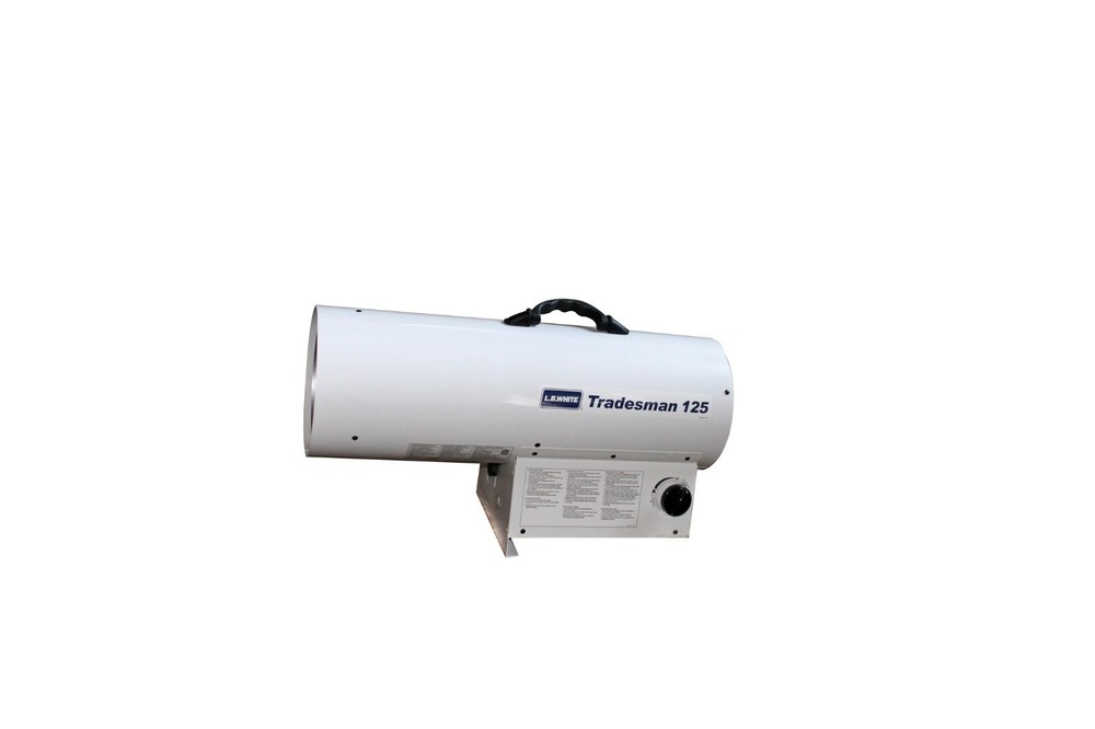 L.B. White Tradesman 125 Heater 70,000-125,000 BTUH, LP