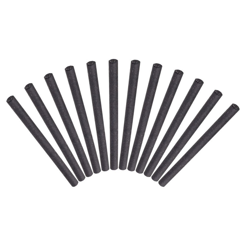12Pcs Graphite Electrode Carbon Stir Bar Diameter for Casting Tasks