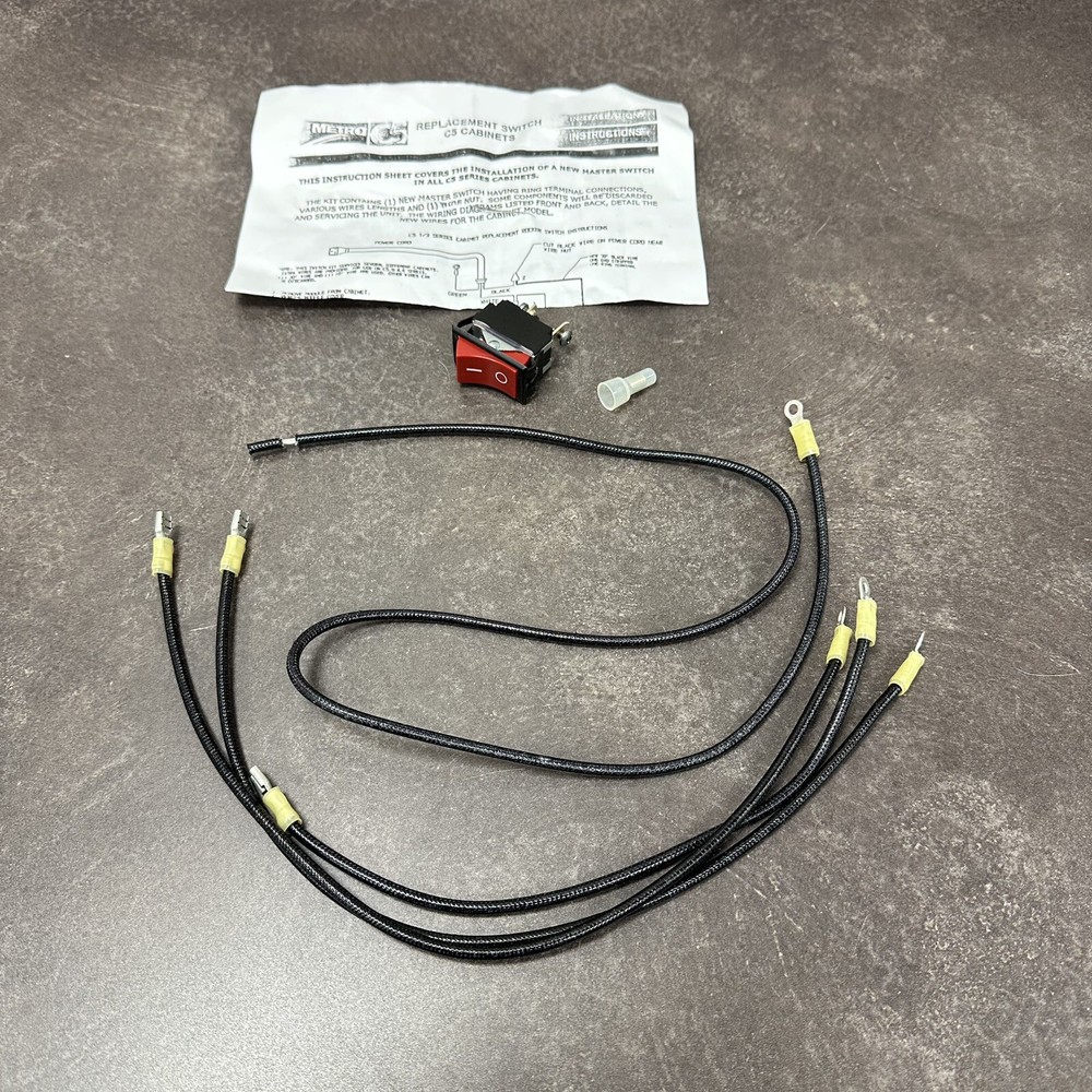 INTERMETRO RPC13-375 POWER SWITCH KIT NEW W/ WIRING TERMINALS