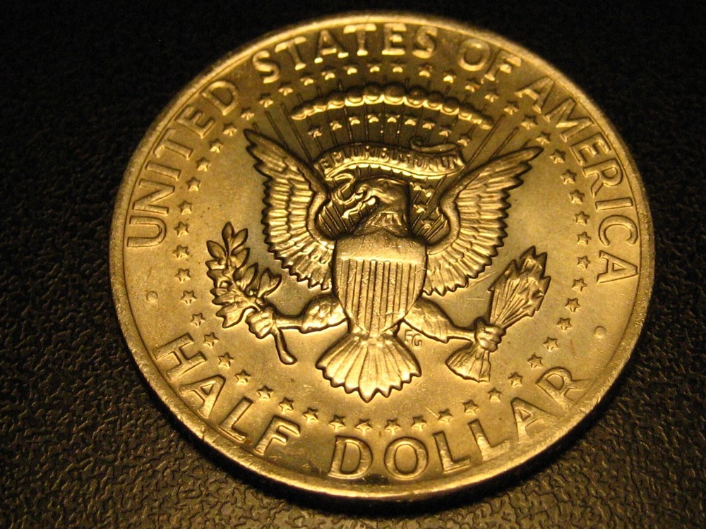1973-P Kennedy Head Half Dollar BU