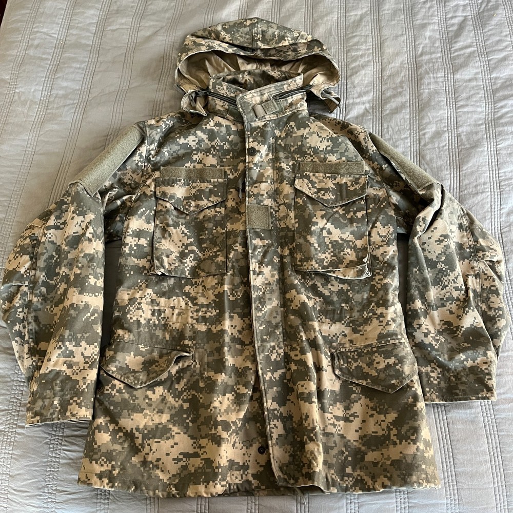 Coat Cold Weather Field Universal Pattern Golden MFG Co Men Medium Regular