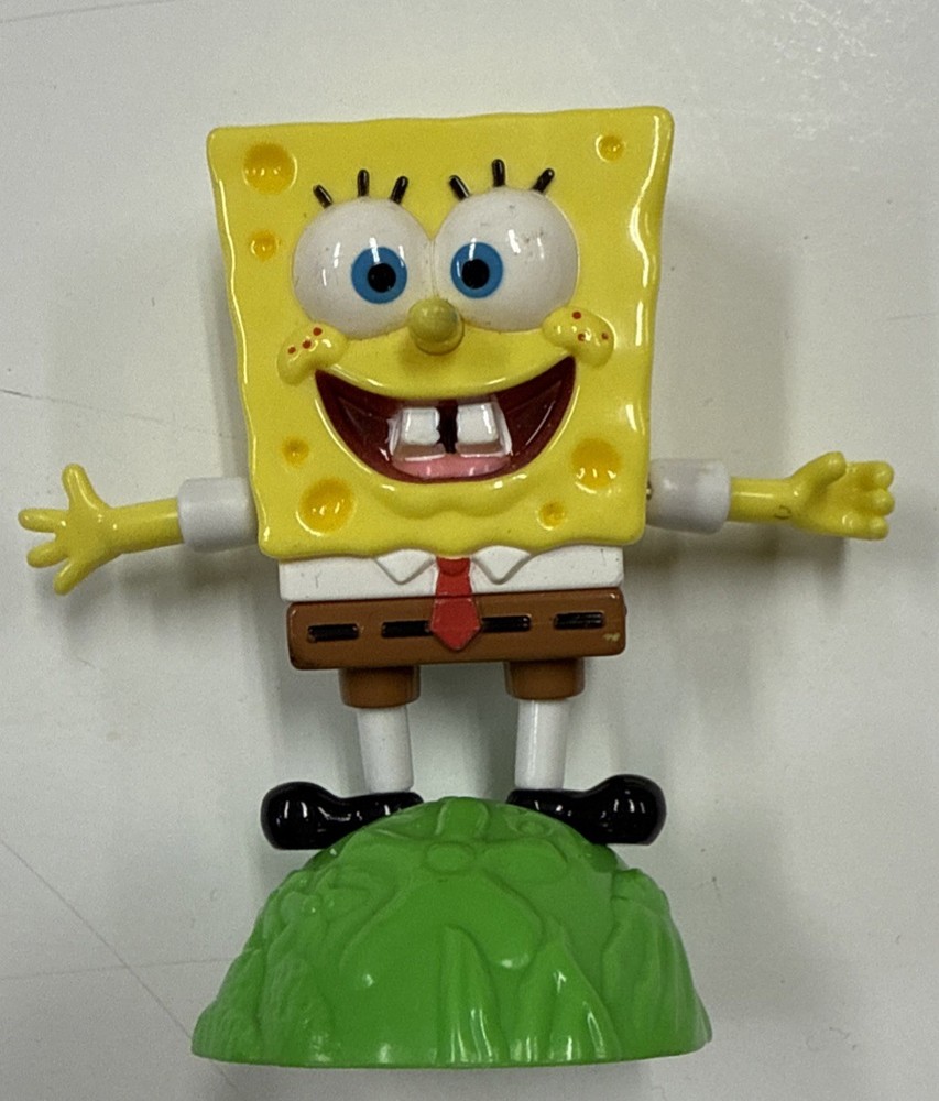 Nickelodeon Spongebob 2002 Dancing Bubble Blower 2001 Missing Bubble Wand