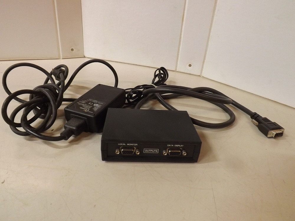 Extron P/2 DA2 PLUS Dual Output VGA/DVI Distribution Amplifier Splitter