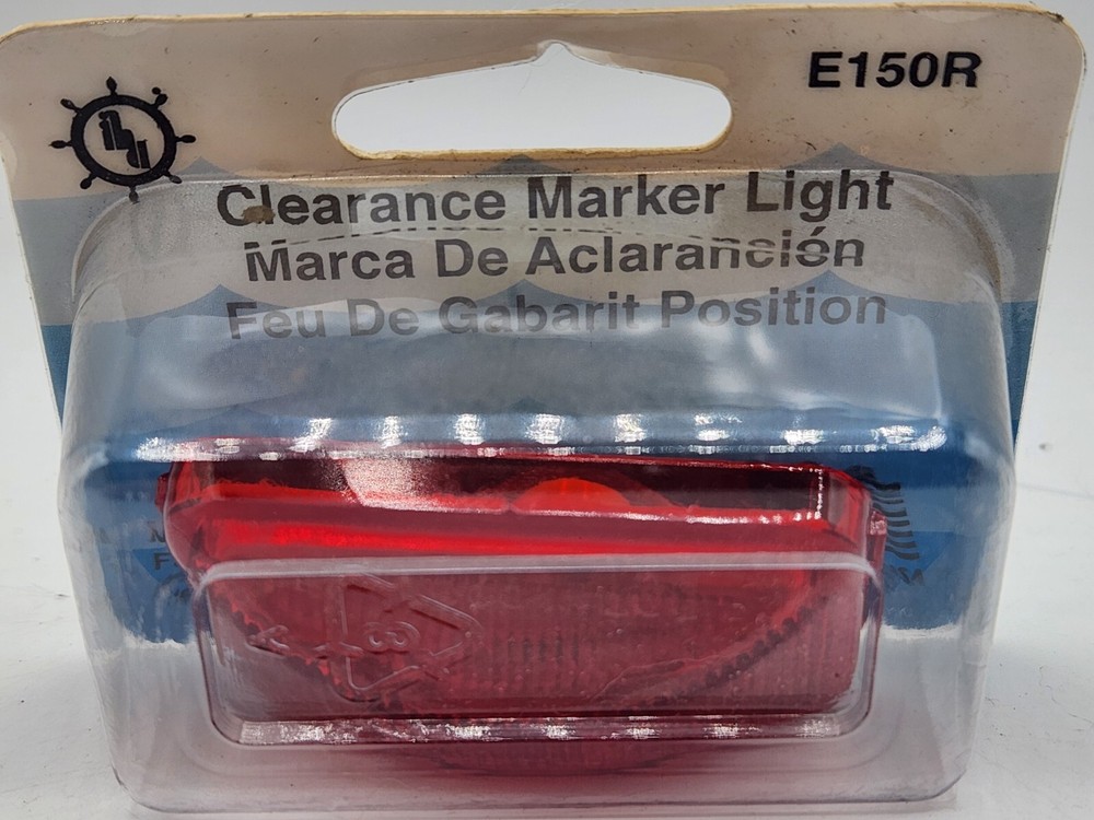 Anderson Marine E150R Boat Trailer Red Sealed Clearance Side Marker Light