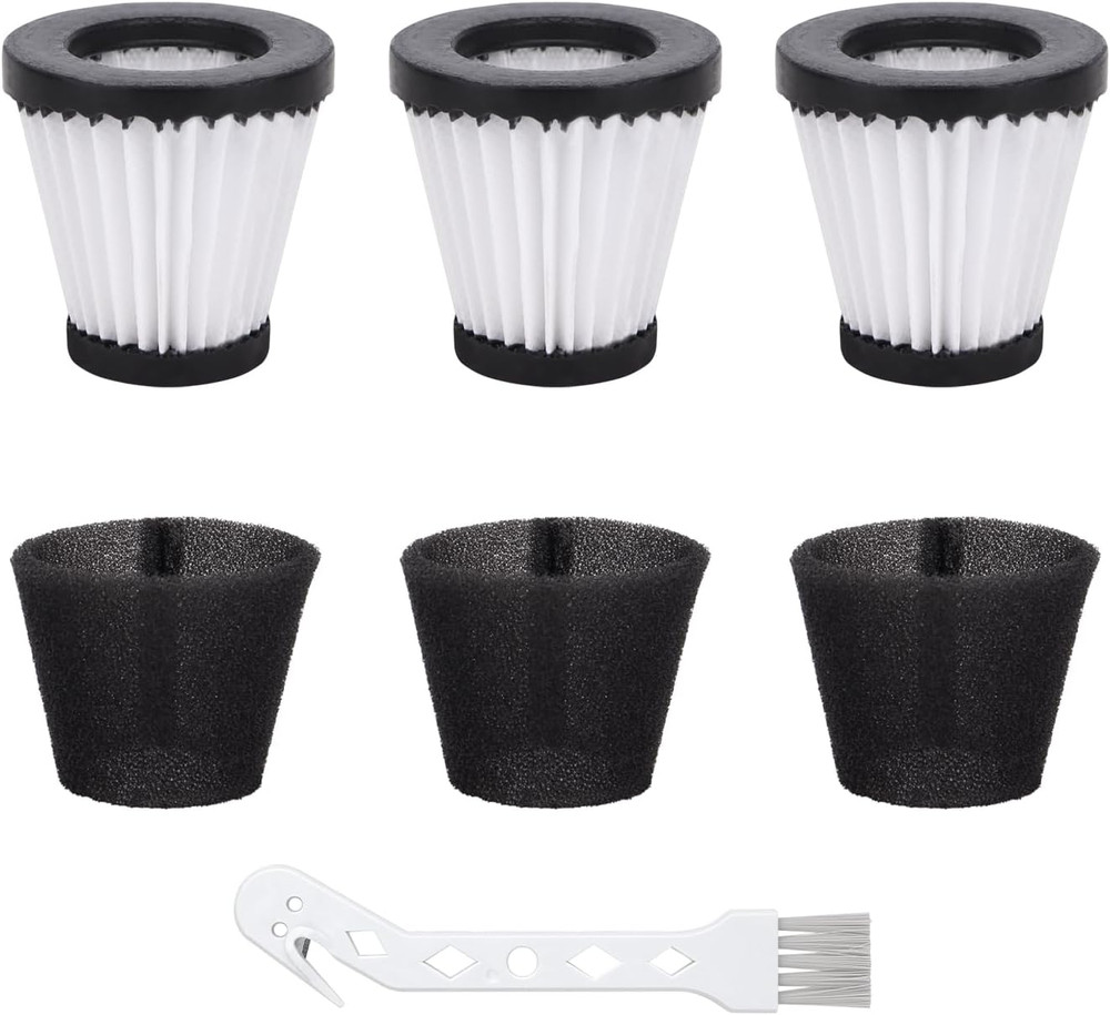 F117 Replacement Filters Compatible with Dirt Devil Scorpion Models SD20005RED S